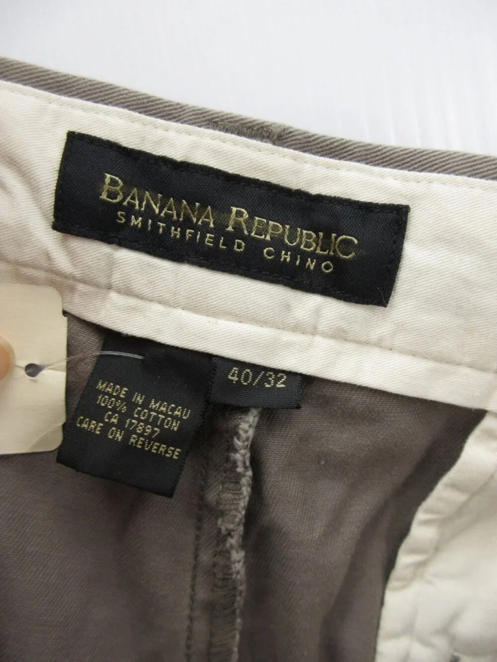 VTG Banana Republic Pants 40X32 Smithfield Relaxed Baggy Trousers NEW